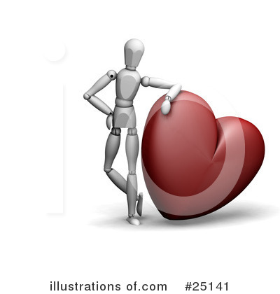 Royalty-Free (RF) Hearts Clipart Illustration by KJ Pargeter - Stock Sample #25141