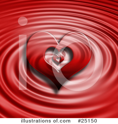 Royalty-Free (RF) Hearts Clipart Illustration by KJ Pargeter - Stock Sample #25150