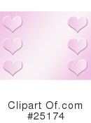 Hearts Clipart #25174 by KJ Pargeter