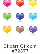 Hearts Clipart #72377 by cidepix