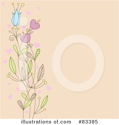 Royalty-Free (RF) Hearts Clipart Illustration by Pushkin - Stock Sample #83385