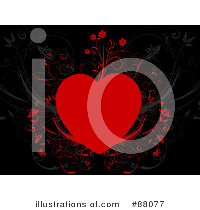 Royalty-Free (RF) Hearts Clipart Illustration by KJ Pargeter - Stock Sample #88077