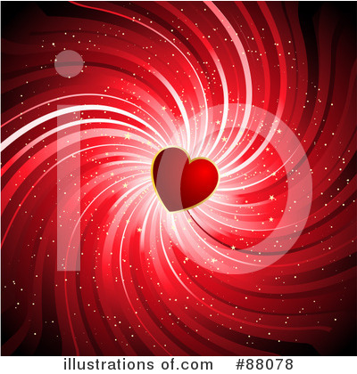 Royalty-Free (RF) Hearts Clipart Illustration by KJ Pargeter - Stock Sample #88078