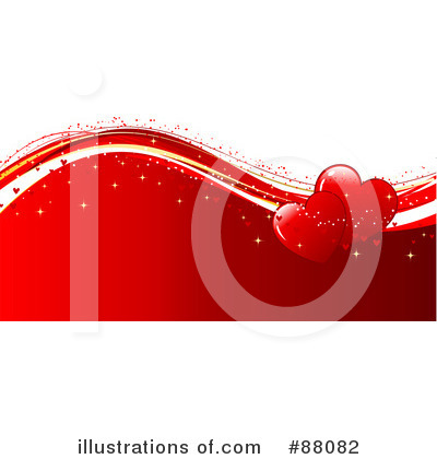 Royalty-Free (RF) Hearts Clipart Illustration by KJ Pargeter - Stock Sample #88082