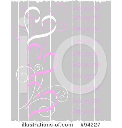 Royalty-Free (RF) Hearts Clipart Illustration by Pams Clipart - Stock Sample #94227