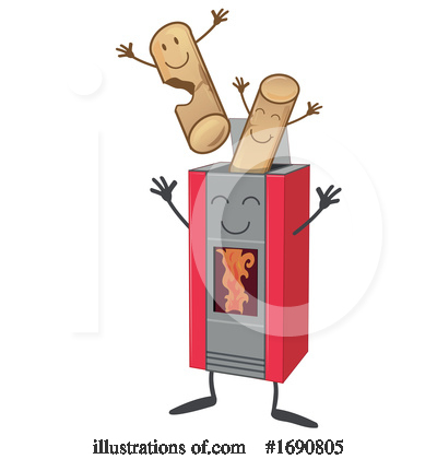 Royalty-Free (RF) Heating Clipart Illustration by Domenico Condello - Stock Sample #1690805