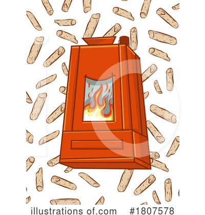 Royalty-Free (RF) Heating Clipart Illustration by Domenico Condello - Stock Sample #1807578