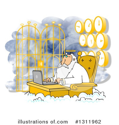 Royalty-Free (RF) Heaven Clipart Illustration by djart - Stock Sample #1311962