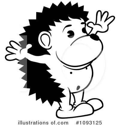 Royalty-Free (RF) Hedgehog Clipart Illustration by dero - Stock Sample #1093125
