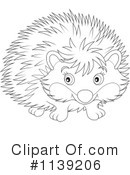 Hedgehog Clipart #1139206 by Alex Bannykh