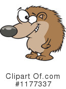 Hedgehog Clipart #1177337 by toonaday