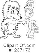 Hedgehog Clipart #1237173 by dero