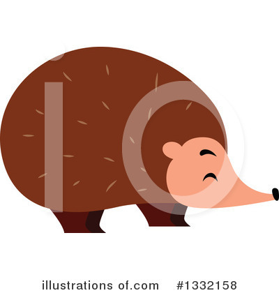 Royalty-Free (RF) Hedgehog Clipart Illustration by BNP Design Studio - Stock Sample #1332158