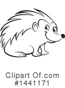 Hedgehog Clipart #1441171 by Lal Perera