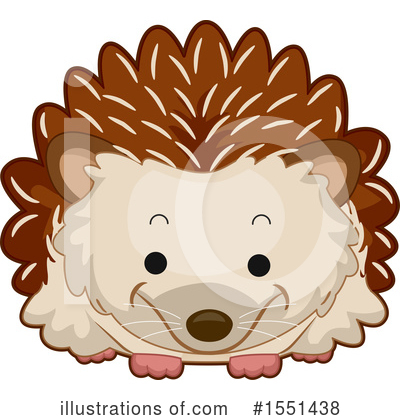 Royalty-Free (RF) Hedgehog Clipart Illustration by BNP Design Studio - Stock Sample #1551438
