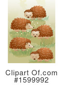 Hedgehog Clipart #1599992 by BNP Design Studio