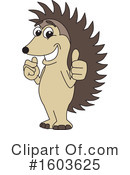 Hedgehog Clipart #1603625 by Toons4Biz