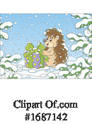 Hedgehog Clipart #1687142 by Alex Bannykh