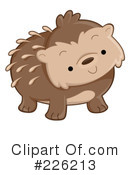 Hedgehog Clipart #226213 by BNP Design Studio