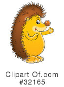 Hedgehog Clipart #32165 by Alex Bannykh