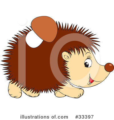Hedgehog Clipart #33397 by Alex Bannykh