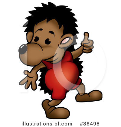 Hedgehog Clipart #36498 by dero