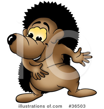 Hedgehog Clipart #36503 by dero