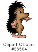 Hedgehog Clipart #36504 by dero