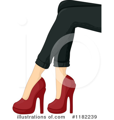Heels Clipart #1182239 by BNP Design Studio