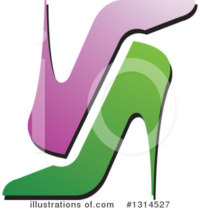 Shoes Clipart #1314527 by Lal Perera