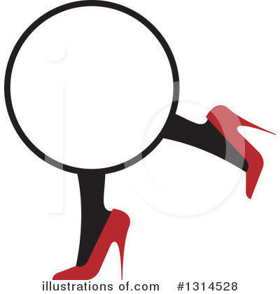 Royalty-Free (RF) Heels Clipart Illustration by Lal Perera - Stock Sample #1314528
