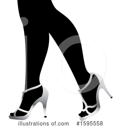 Royalty-Free (RF) Heels Clipart Illustration by Lal Perera - Stock Sample #1595558