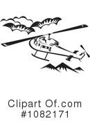 Helicopter Clipart #1082171 by patrimonio