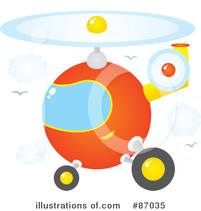 Helicopter Clipart #87035 by Alex Bannykh