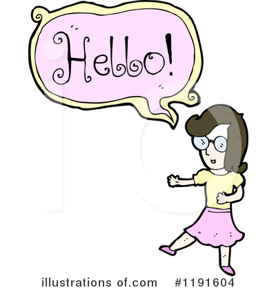 Royalty-Free (RF) Hello Clipart Illustration by lineartestpilot - Stock Sample #1191604