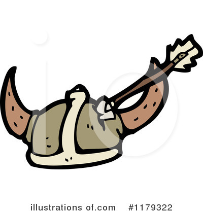 Viking Helmet Clipart #1179322 by lineartestpilot