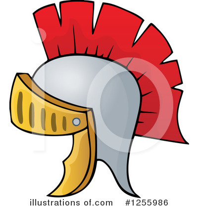 Royalty-Free (RF) Helmet Clipart Illustration by visekart - Stock Sample #1255986