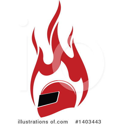 Flames Clipart #1403443 by Vector Tradition SM