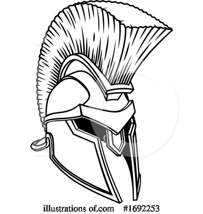 Royalty-Free (RF) Helmet Clipart Illustration by AtStockIllustration - Stock Sample #1692253