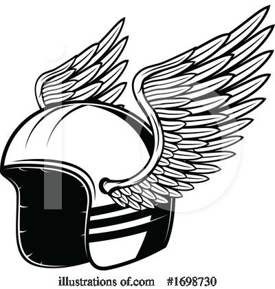 Helmet Clipart #1698730 by Vector Tradition SM