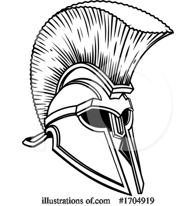 Royalty-Free (RF) Helmet Clipart Illustration by AtStockIllustration - Stock Sample #1704919