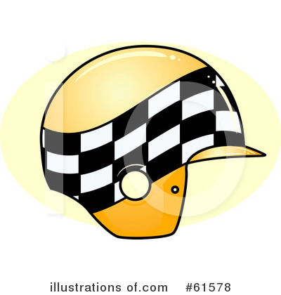 Royalty-Free (RF) Helmet Clipart Illustration by r formidable - Stock Sample #61578