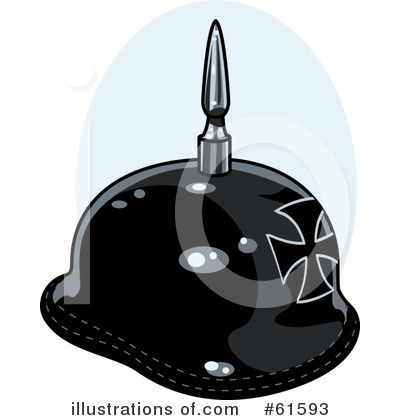 Royalty-Free (RF) Helmet Clipart Illustration by r formidable - Stock Sample #61593