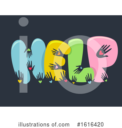 Royalty-Free (RF) Help Clipart Illustration by BNP Design Studio - Stock Sample #1616420