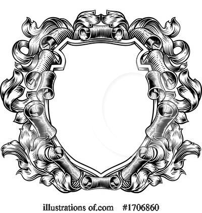 Royalty-Free (RF) Heraldry Clipart Illustration by AtStockIllustration - Stock Sample #1706860