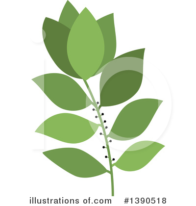 Royalty-Free (RF) Herb Clipart Illustration by Vector Tradition SM - Stock Sample #1390518