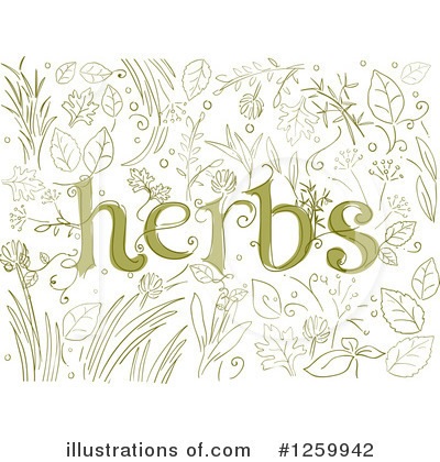 Royalty-Free (RF) Herbs Clipart Illustration by BNP Design Studio - Stock Sample #1259942