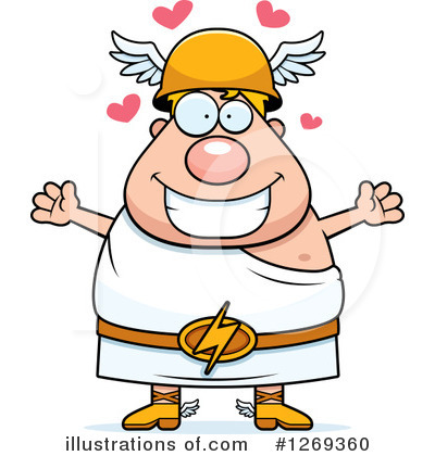 Royalty-Free (RF) Hermes Clipart Illustration by Cory Thoman - Stock Sample #1269360