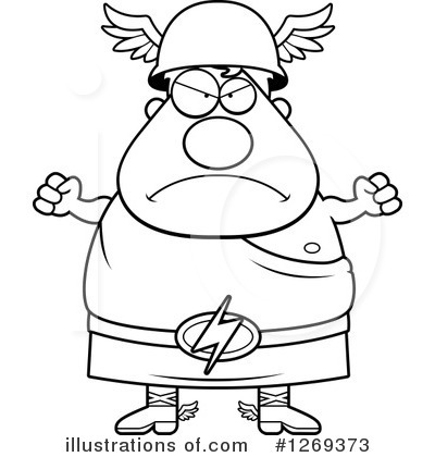 Royalty-Free (RF) Hermes Clipart Illustration by Cory Thoman - Stock Sample #1269373