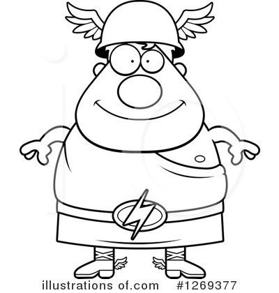 Royalty-Free (RF) Hermes Clipart Illustration by Cory Thoman - Stock Sample #1269377